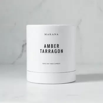 Makana Amber Tarragon Candle