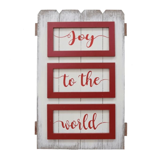 Joy To The World Sign