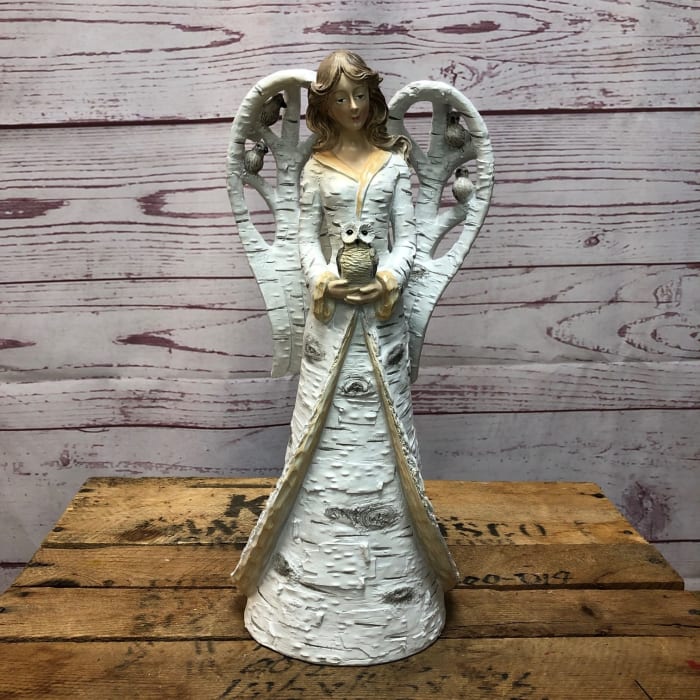 Winter Birch Angel