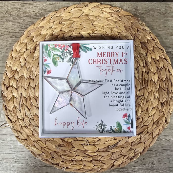 1st Christmas Together Ornament