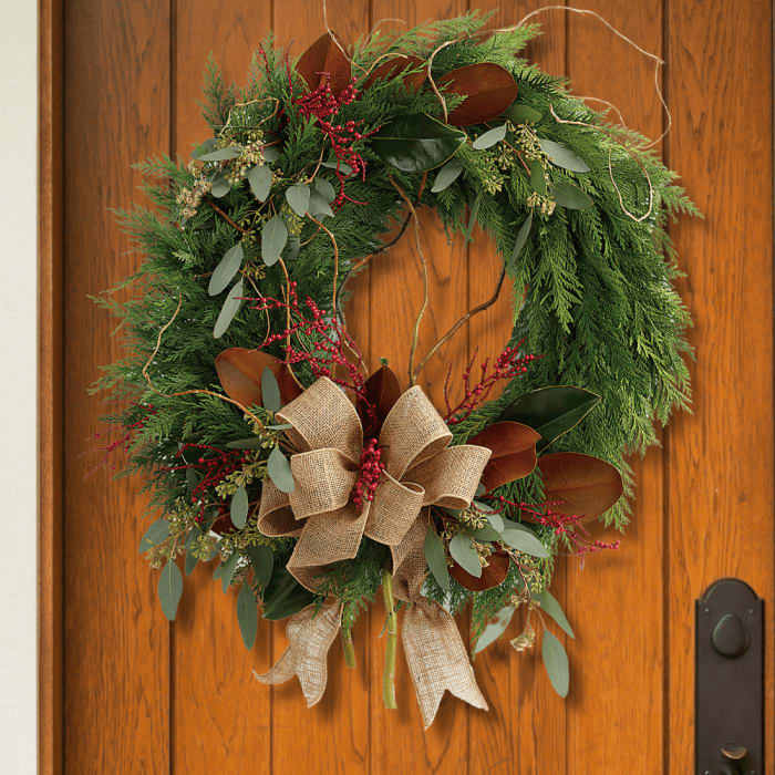 Rustic Holiday Wreath