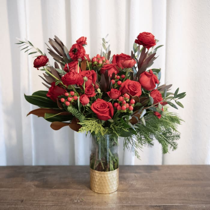 Merry Crimson Blossoms