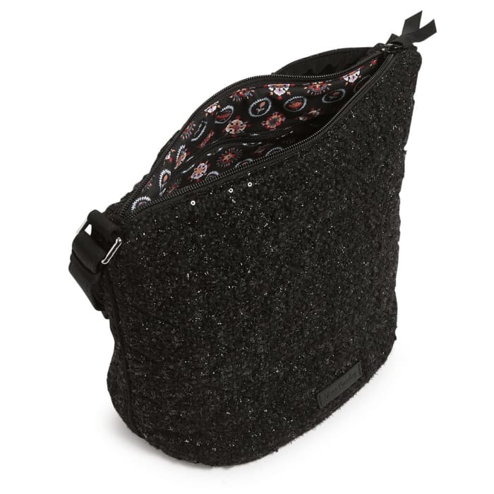 Bucket Crossbody - Black Boucle