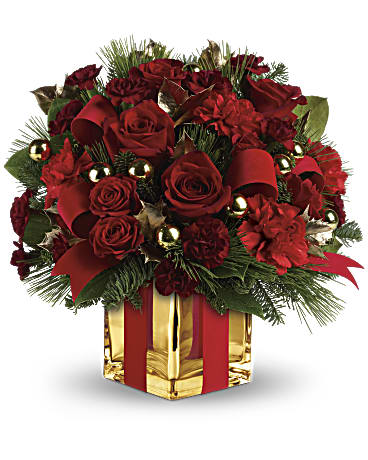 All Wrapped Up Bouquet by Teleflora