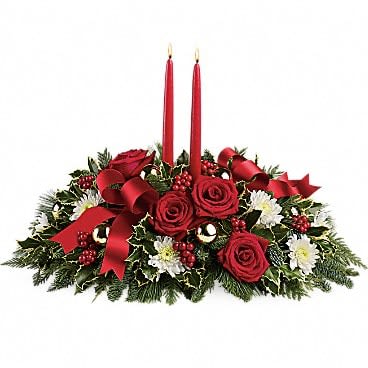 Holiday Shimmer Centerpiece