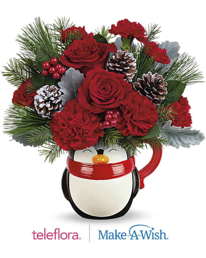 Teleflora's Send A Hug® North Pole Penguin