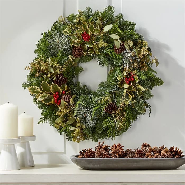 Season's Greetings Wreath