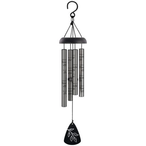 Becomes A Memory 21" Charcoal Sonnet Chime