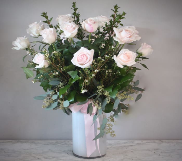 2 Dozen Light Pink Roses