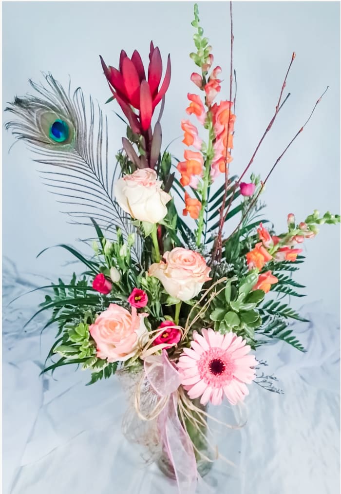 Garden Boho Flower Delivery Greenville SC Dahlia a Florist