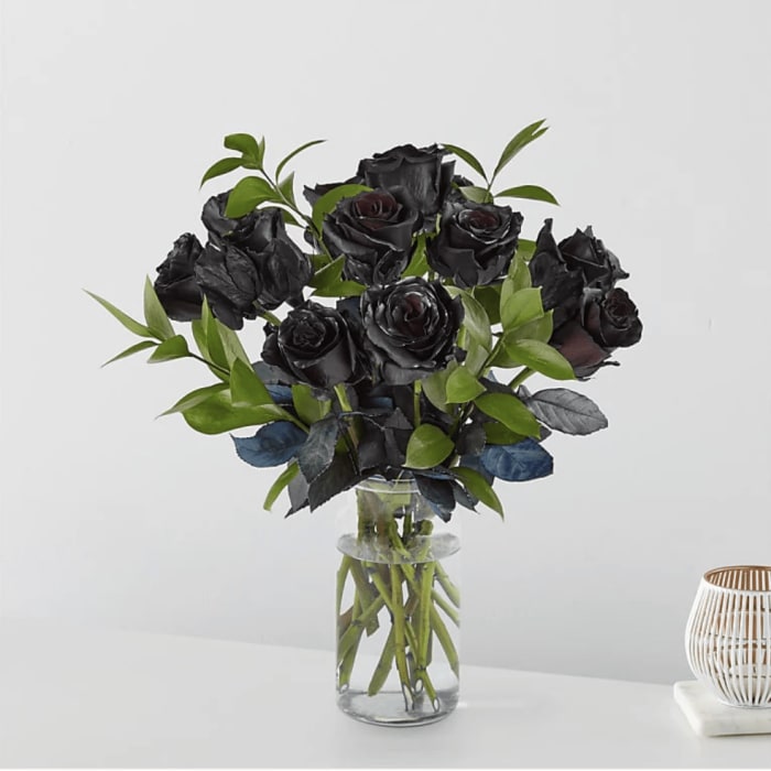 Black Heart Roses