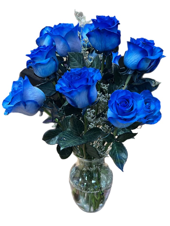 Exquisite Blue Roses