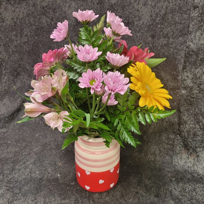 ARVD11 - CERAMIC MASON JAR - 4 STYLES