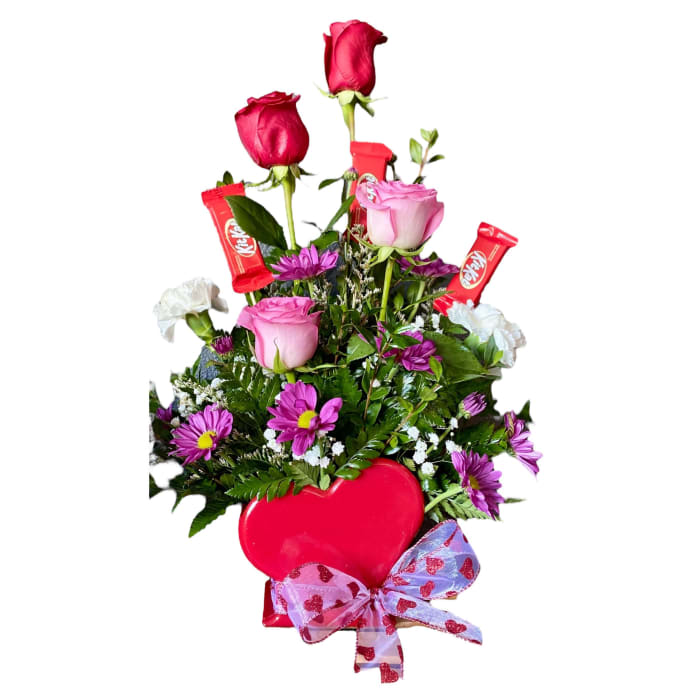 Valentine's Day Mixed with Candy