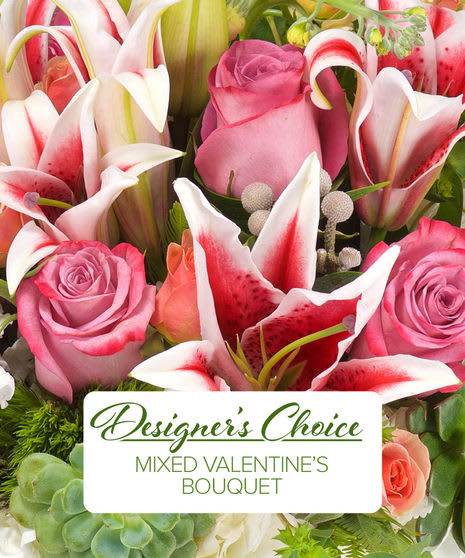 Valentine's Show Stopper Designer's Choice Bouquet
