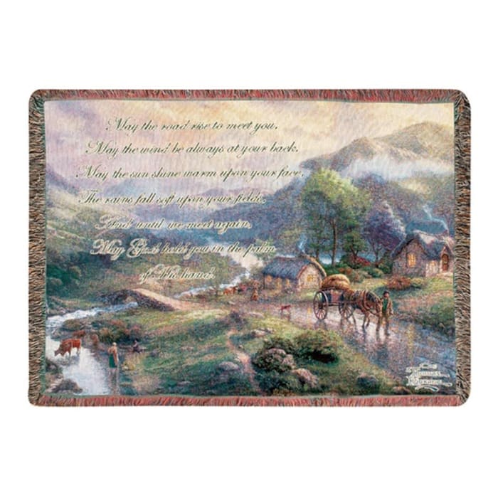 Emerald Valley Tapestry Throw