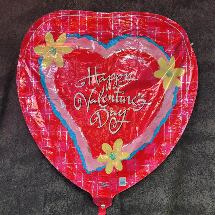 GABMVLG16 - 30" Big Heart Happy Valentines Day