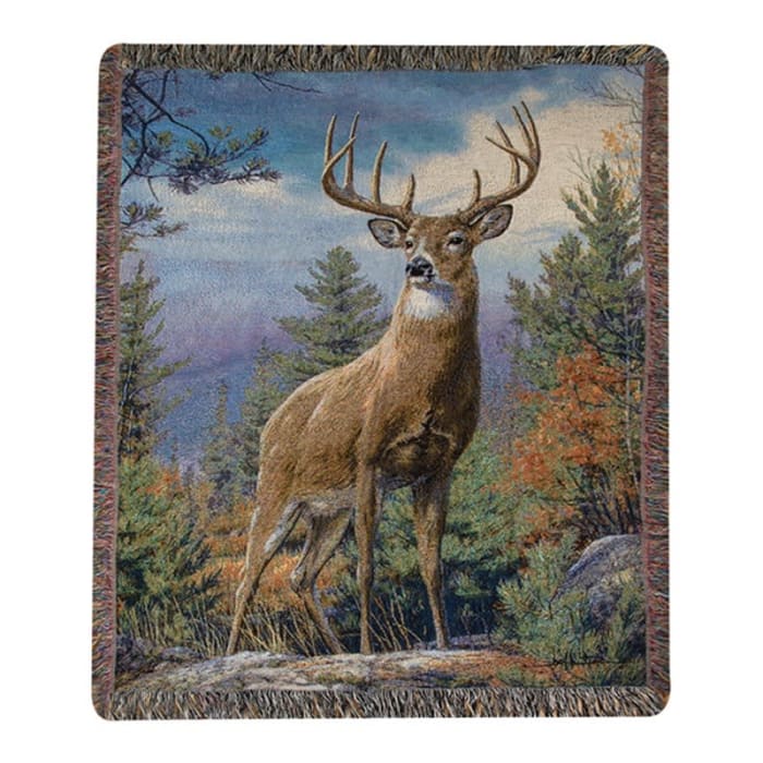 Standing Proud Tapestry Throw