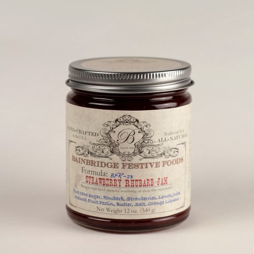 Bainbridge Festive Foods Strawberry Rhubarb Jam