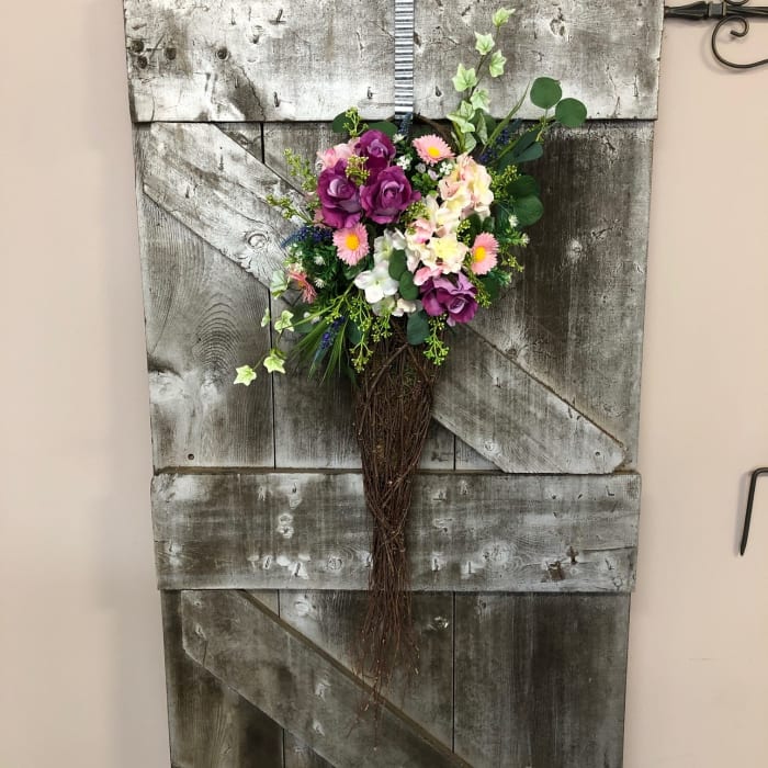 Spring Bouquet Silk (Artificial) Swag