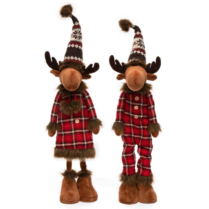 Max and Macy Moose Gnome, Extendable Legs