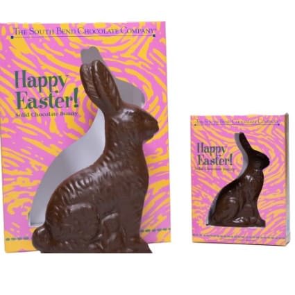 South Bend Choc Co Milk Chocolate Easter Bunny