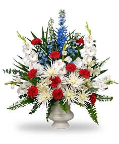 Patriotic Memorial Arrangement