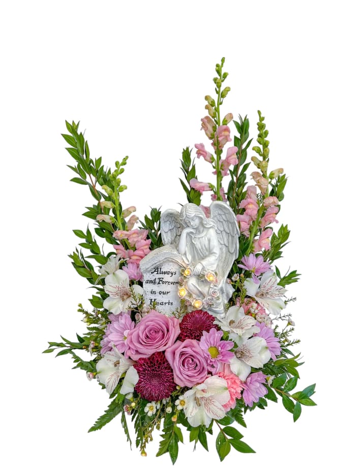 Heavenly Glow Angel Bouquet