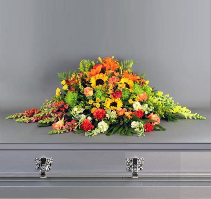 Fall Harvest Casket Spray-FNFH-01