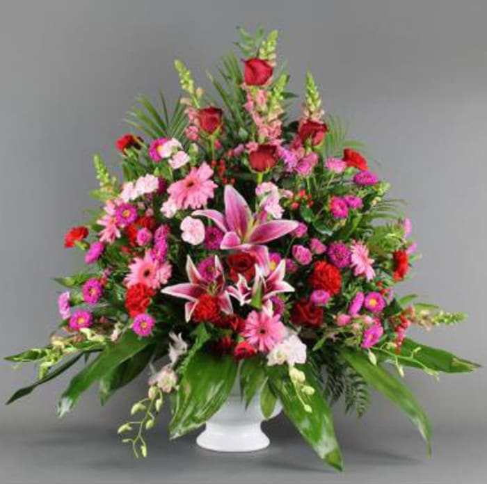 Fuscia Sympathy Basket-FNFSB-01