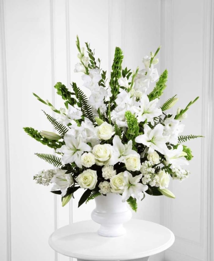 All White Sympathy Basket-FNFSB-34