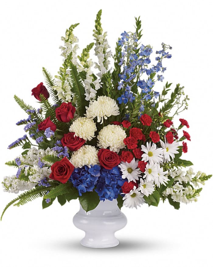 Patriot Sympathy Basket-FNFSB-31