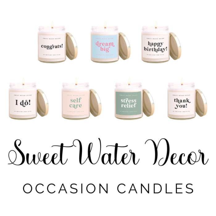 Sweet Water Decor Occasion Candles