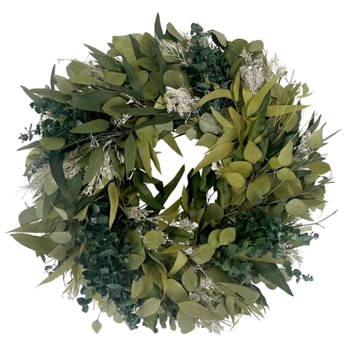 Bungalow Eucalyptus Dried Wreath
