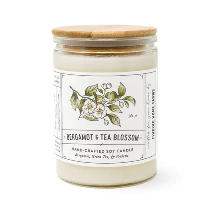 Finding Home Farms Bergamot and Tea Blossom Candle