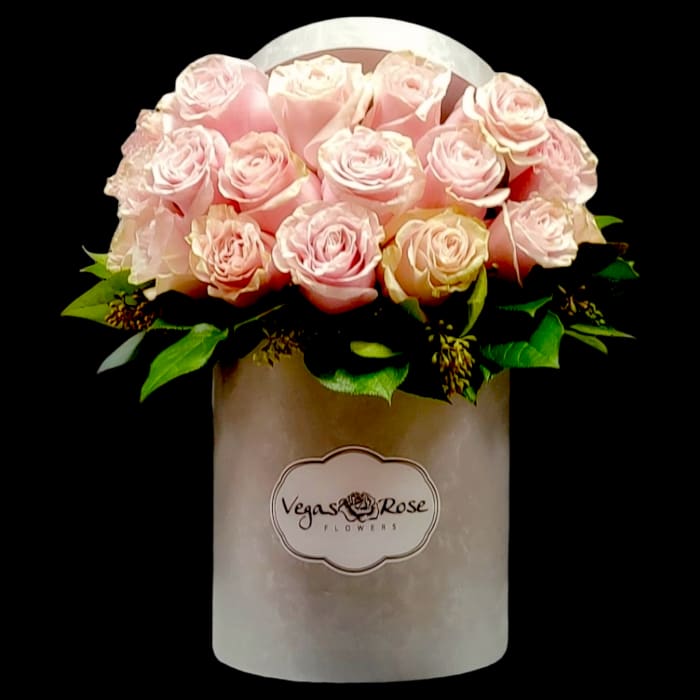 PINK ROSES IN ANY BOX