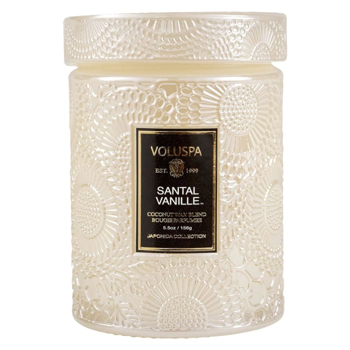 SANTAL VANILLE SMALL 5.5OZ JAR CANDLE