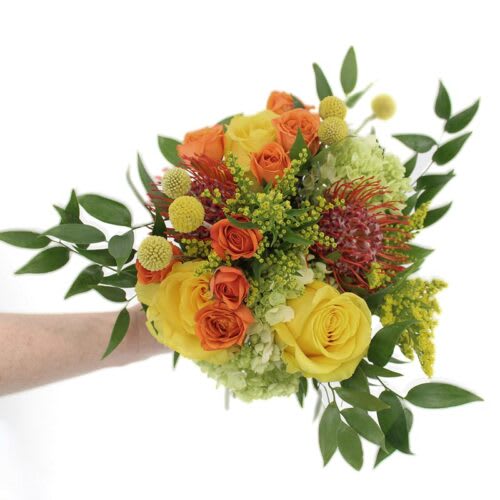 Tangerine Twist Hand Tied Bouquet