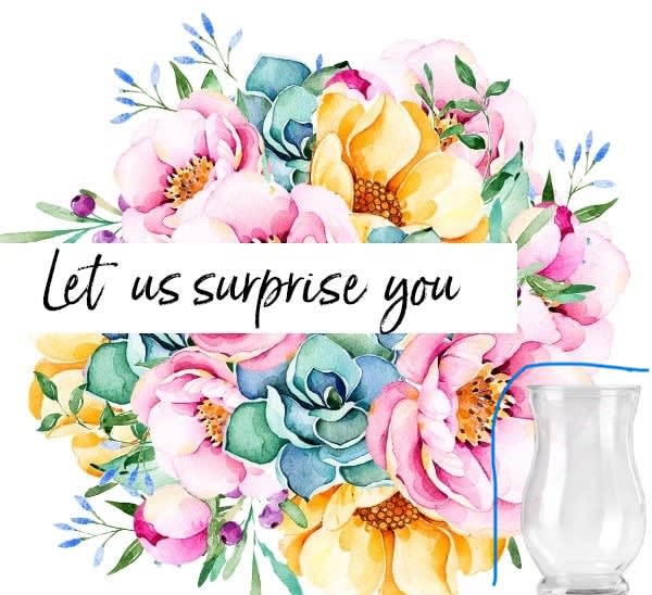 Let Us Surprise You Bouquet in a Vase