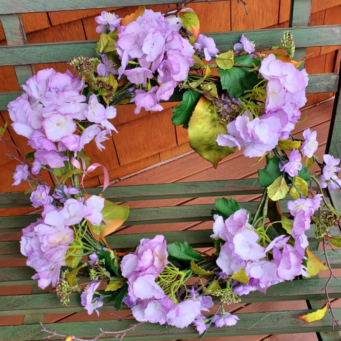 Hydrangea Blossom Wreath