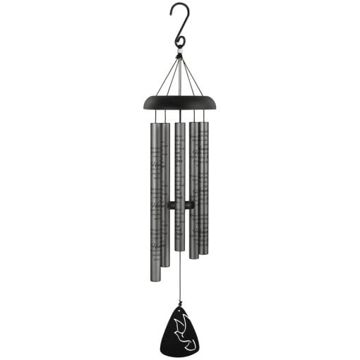 Love Never Dies 30" Charcoal Sonnet Chime