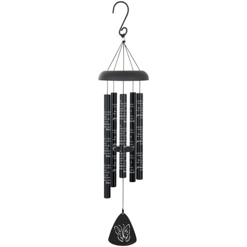 Never Far Apart 30" Black Sonnet Chime