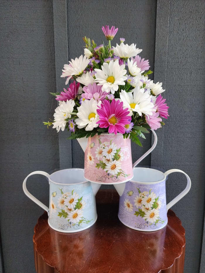 Daisy Watering Can