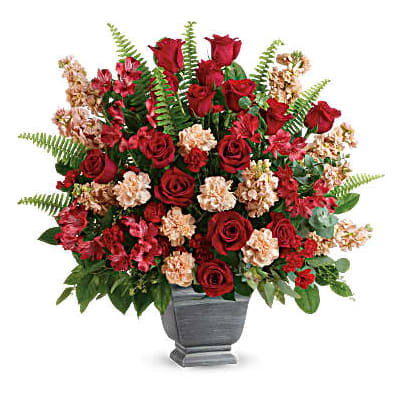 Teleflora's Bold Tribute Bouquet