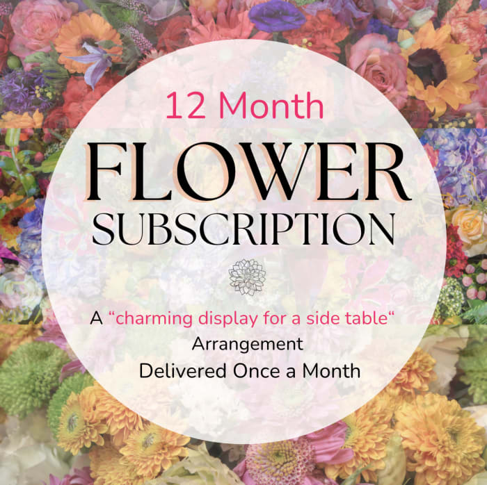 Flower Subscription for 12 Months