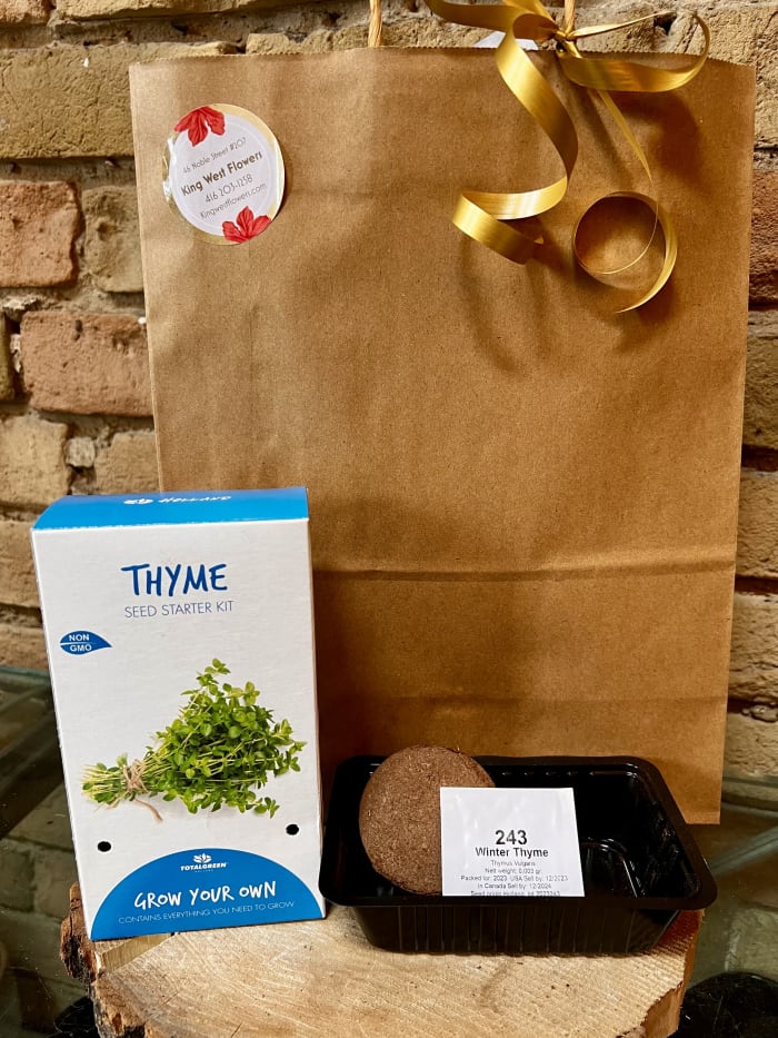 Everything you need seed kit - Thyme