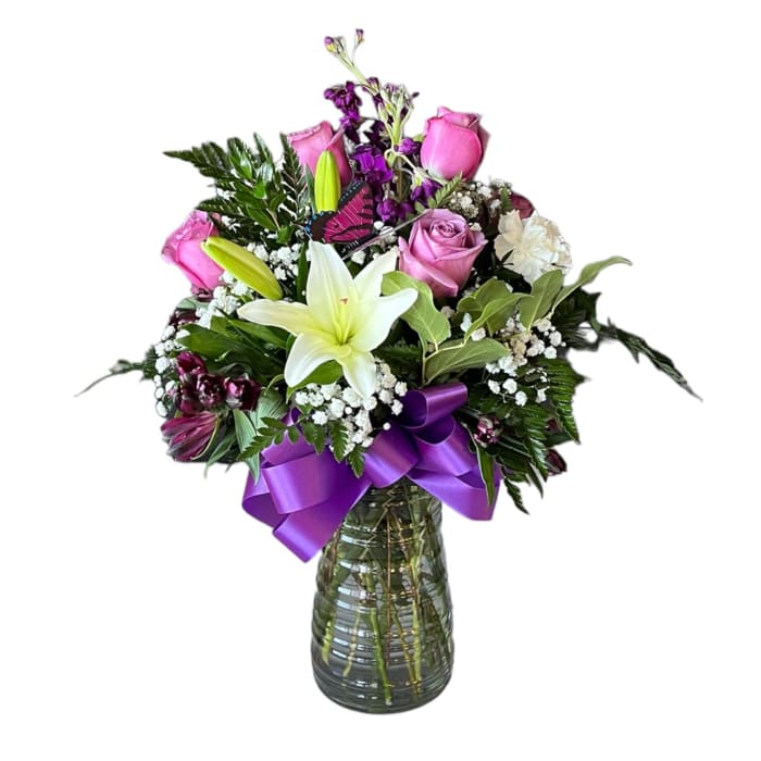 Mother's Day Purple Arrangement