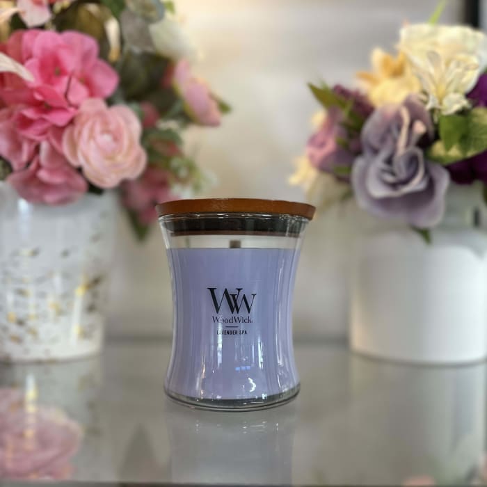 Lavender Spa Wood Wick Candle