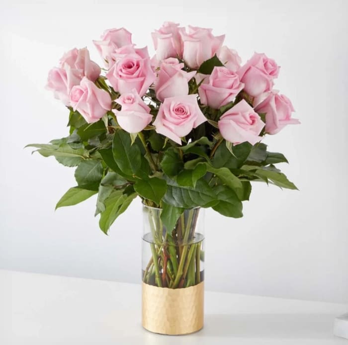 Picture Perfect Pink Rose Bouquet