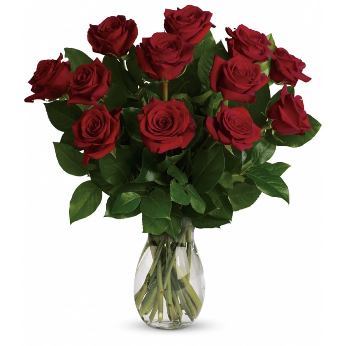 My True Love Bouquet With Long Stemmed Roses